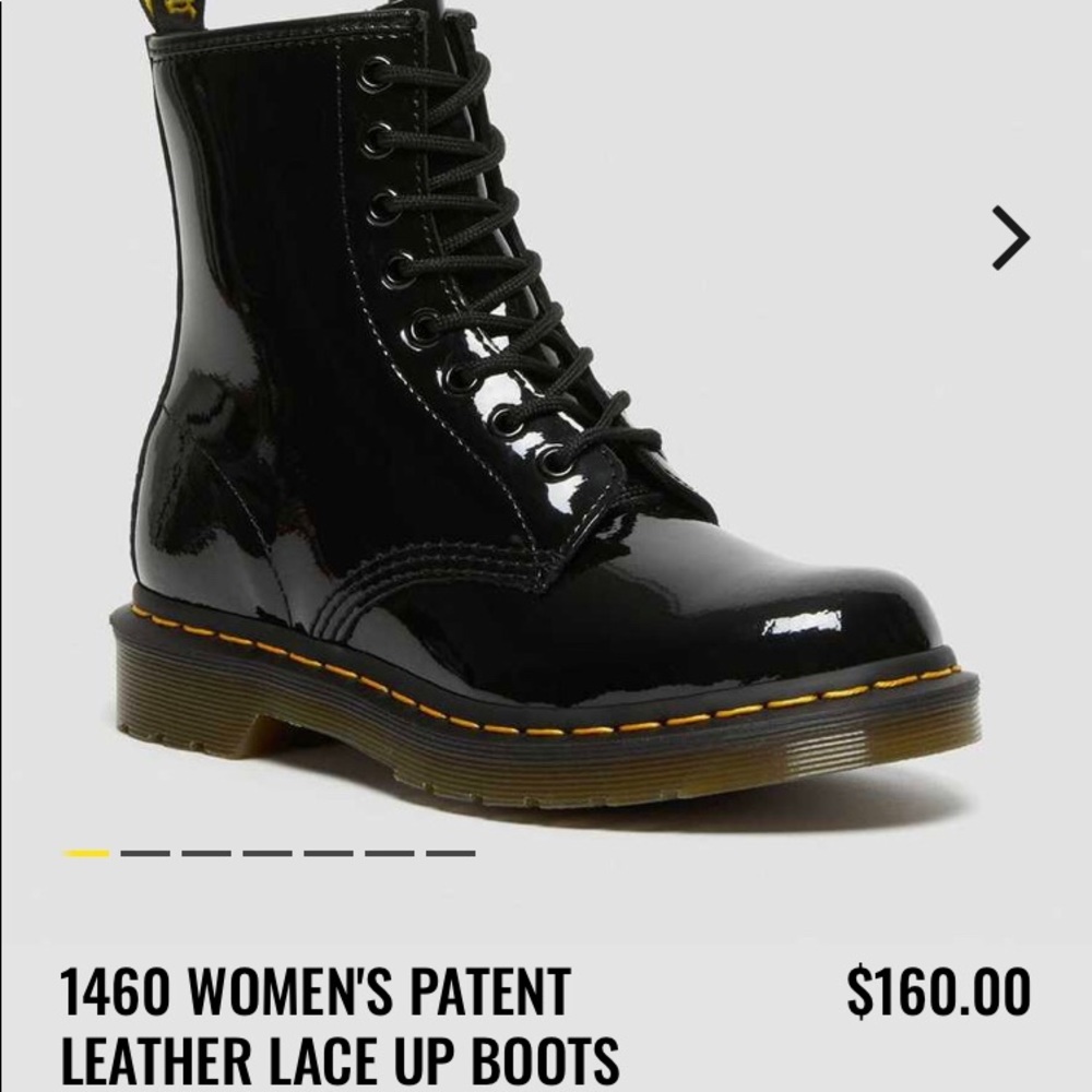 DR MARTENS PATENT LEATHER 1460 Boot